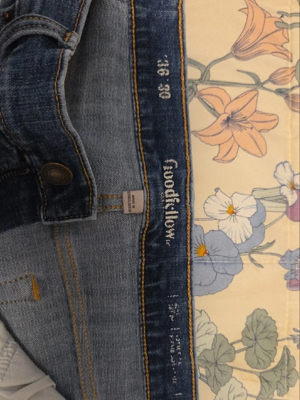 Goodfellow & Co Men's Light Blue Bootcut Jeans